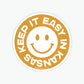 Keep it Easy in Kansas Sticker
