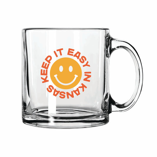 Keep it Easy Glass Mug