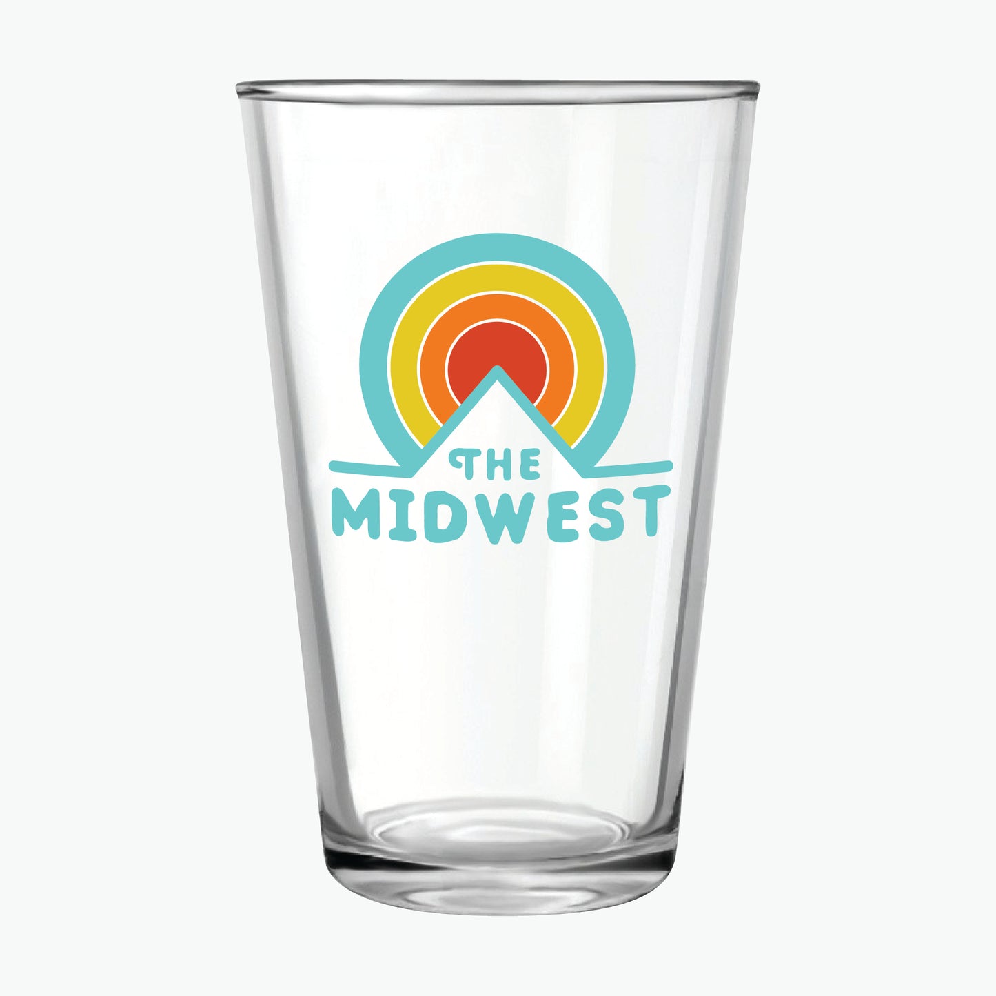 Midwest Circle Sunset Pint