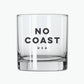 No Coast Whiskey Glass