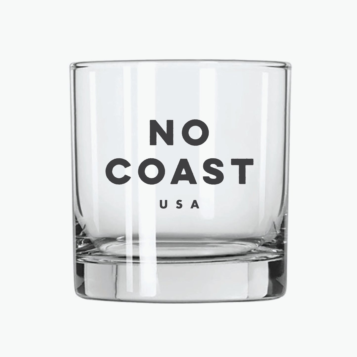 No Coast Whiskey Glass