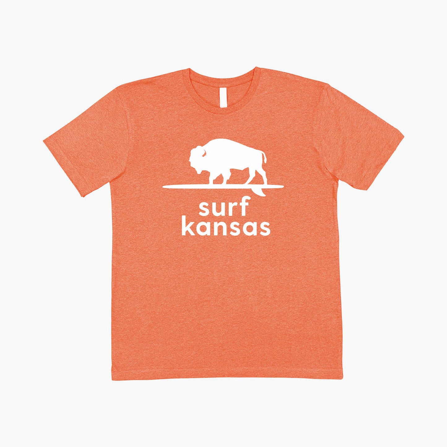 Surf Kansas Orange Tee