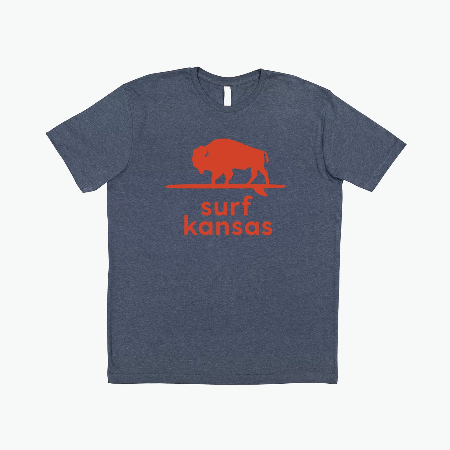 Surf Kansas Navy/Orange Tee