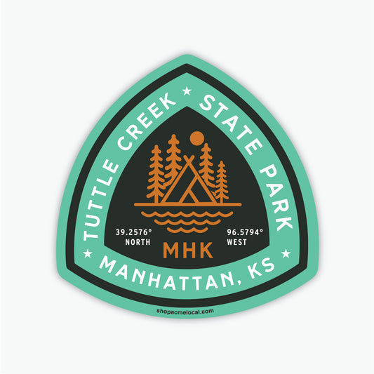 Tuttle State Park Badge Sticker