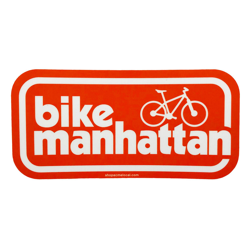 Bike Manhattan Sticker