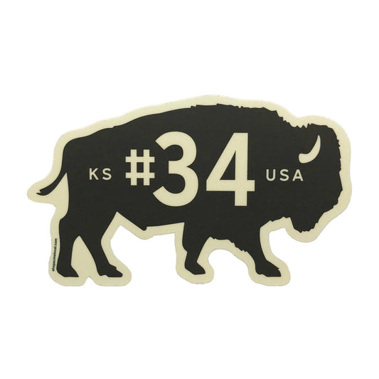 Buffalo #34 Sticker