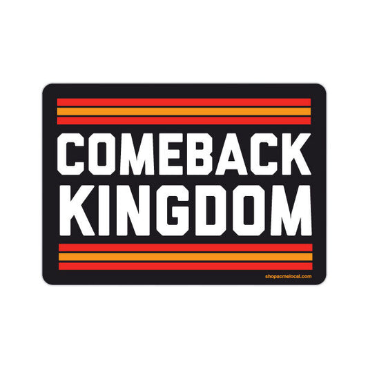 Comeback Kingdom Sticker