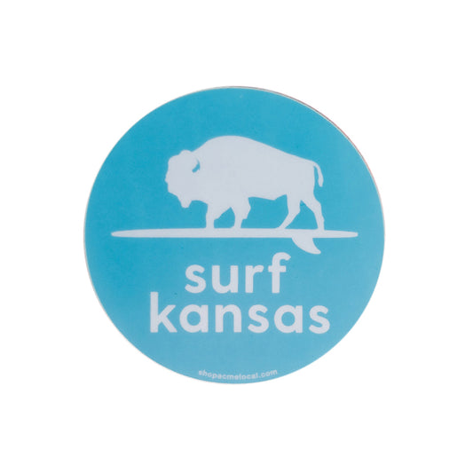 Surf Kansas Sticker