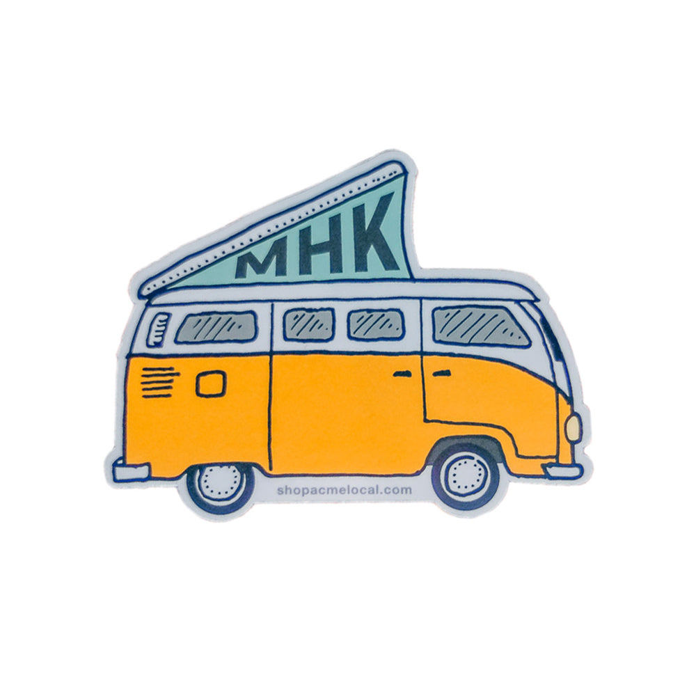 MHK Camper Gold Sticker