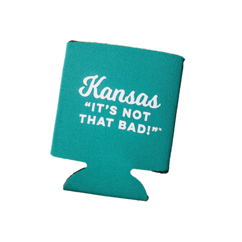 Kansas "It's Not That Bad!" Collapsible Koozie