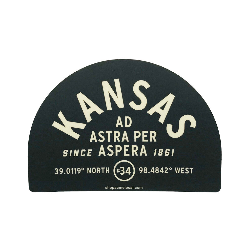 Kansas Arch Sticker