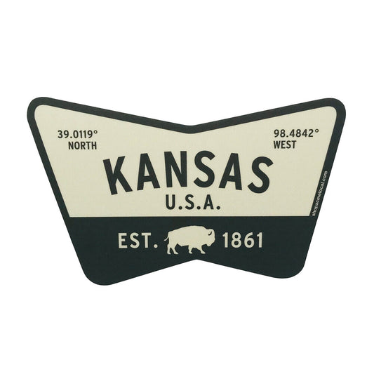 Kansas Wing Badge Sticker