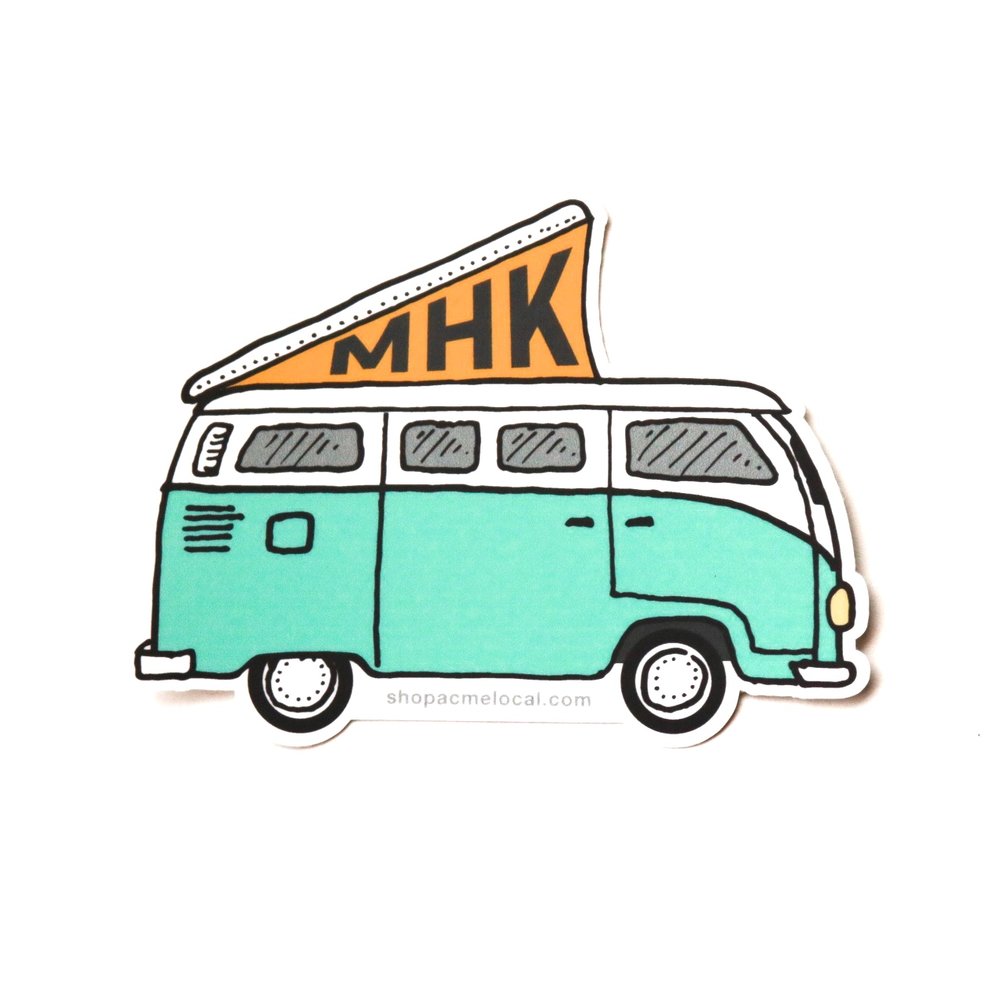 MHK Camper Mint Sticker