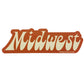 Midwest Funky Text Sticker