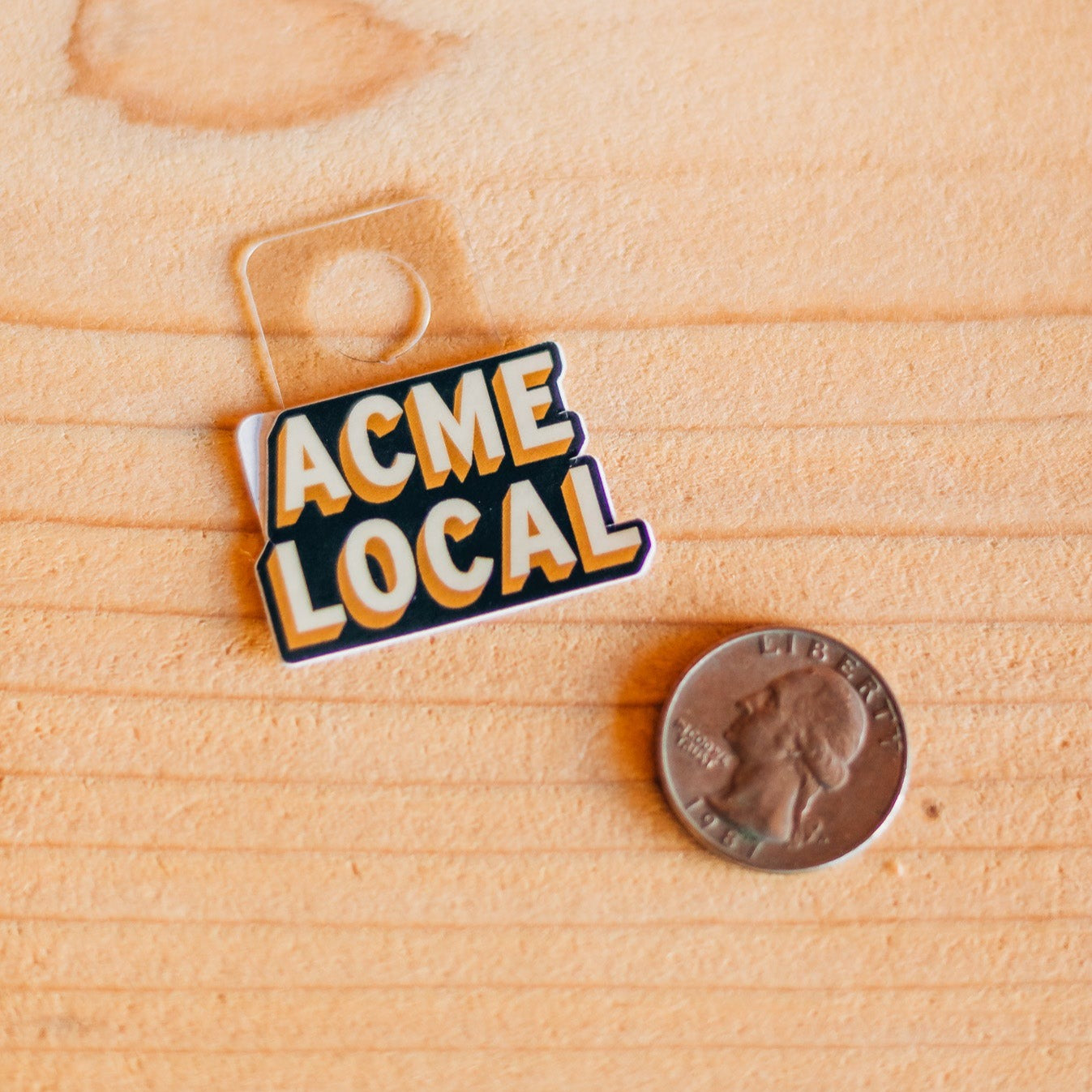 Mini Block Acme Local Sticker