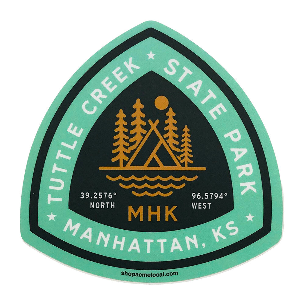 Tuttle State Park Badge Sticker