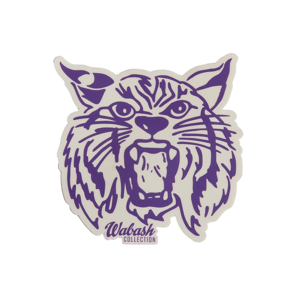 Wabash Angry Cat Sticker