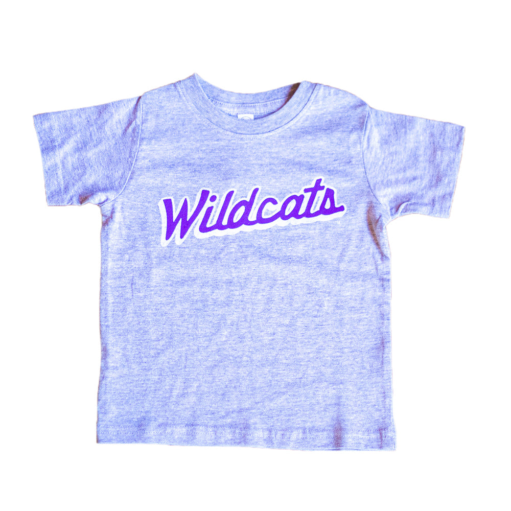 Wildcats Script Toddler Tee